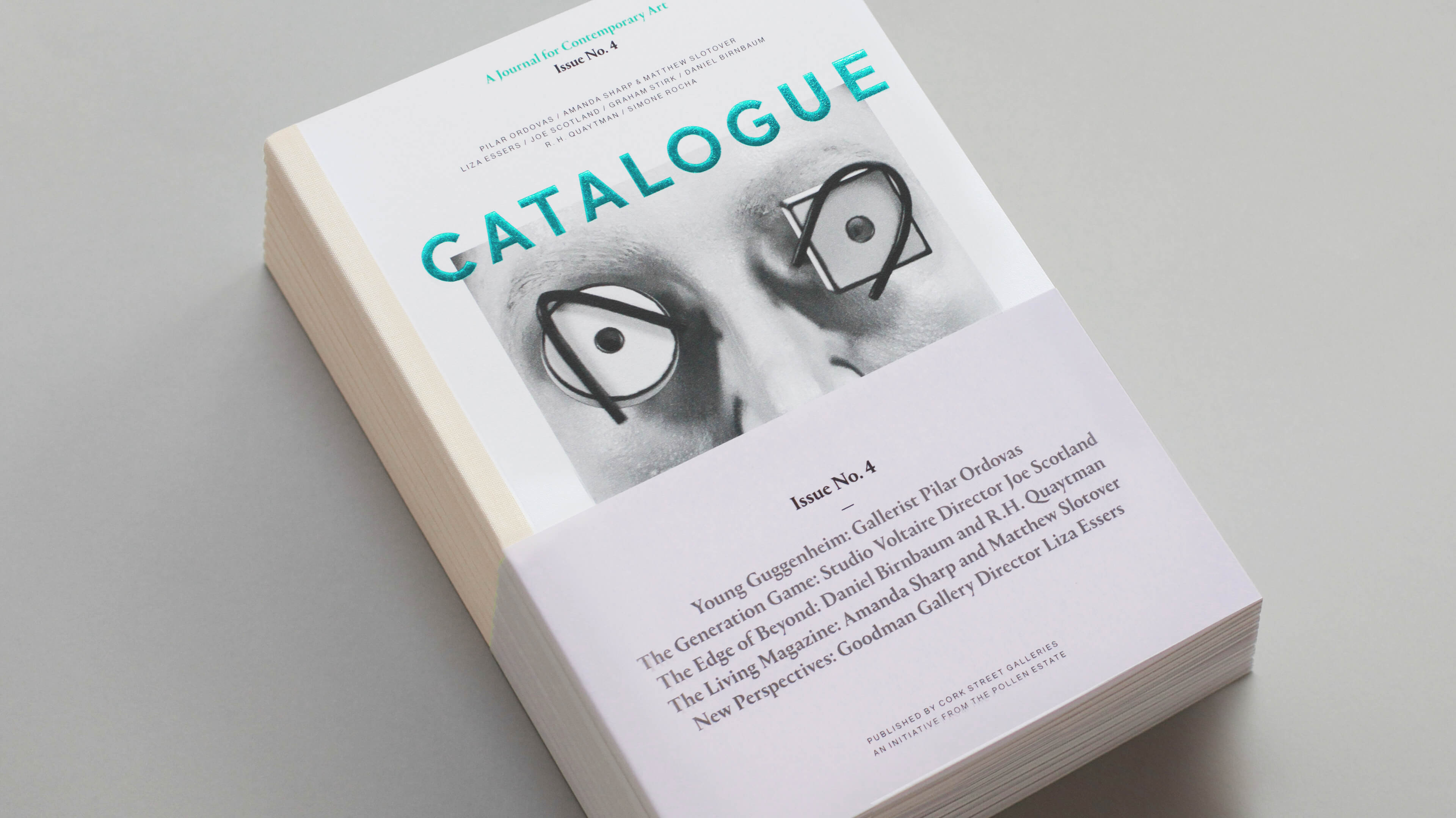 Cork Street Catalogue Design