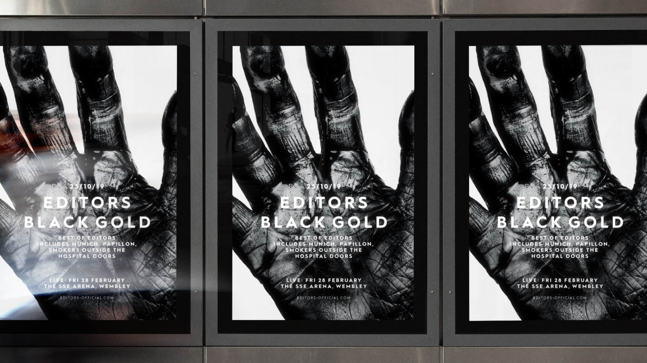 Editors Black Gold Artwork